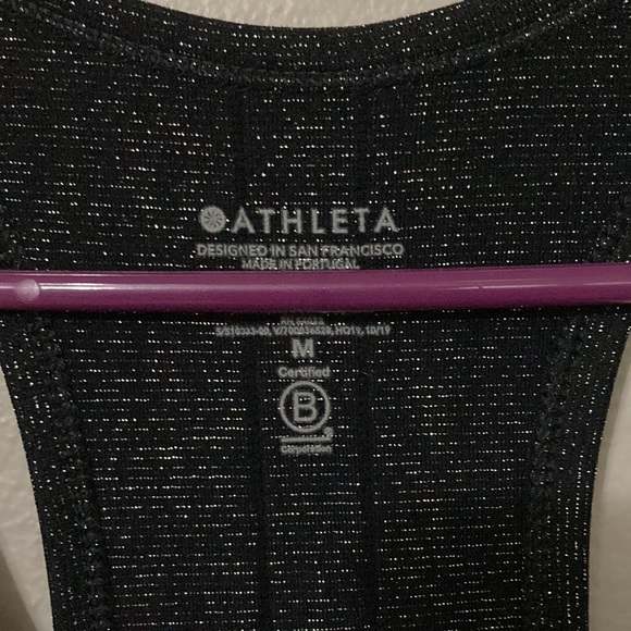 Athleta black tank top medium - Picture 2 of 4